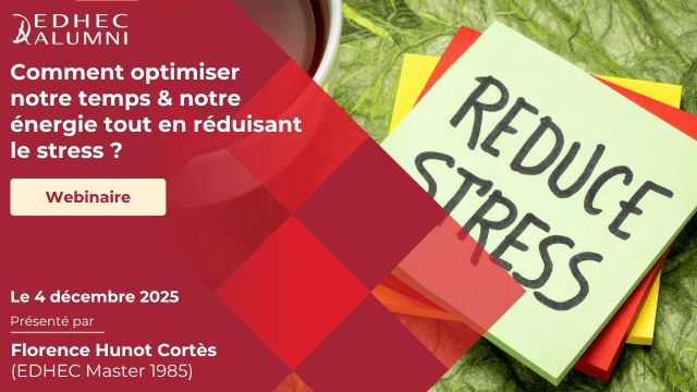 Club développement personnel et professionnel | Webinaire  Comment optimiser notre temps & notre énergie tout en réduisant le stress ?