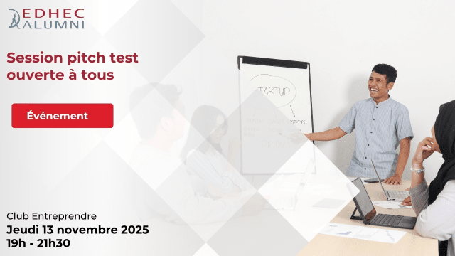 Club Entreprendre | Session pitch test ouverte à tous