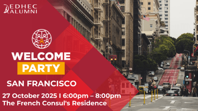 SAN FRANCISCO Welcome Party - EDHEC Alumni + EDHEC GETT Master  students