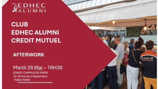 Afterwork de lancement du club EDHEC ALUMNI CREDIT MUTUEL  ALLIANCE FEDERALE 