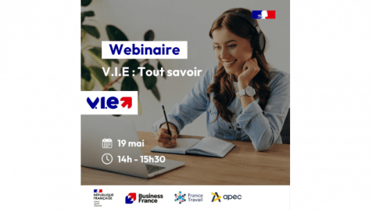 Carrière - Webinaire "V.I.E : tout savoir"