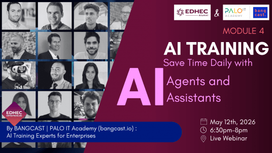 “AI & Marketing” by Bangcast : Module 4/6: Save Time Daily with AI Agents and Assistants 