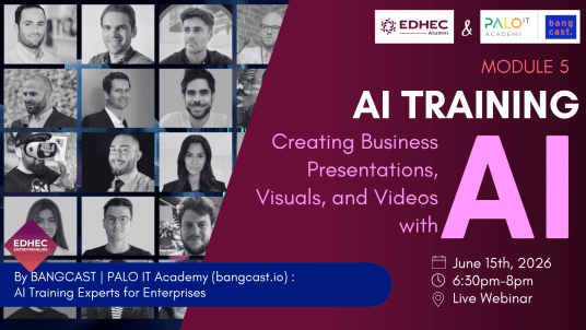 “AI & Marketing” by Bangcast : Module 5/6: Creating Business Presentations, Visuals, and Videos with AI 