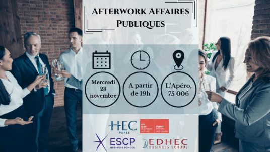 AFTERWORK  AFFAIRES PUBLIQUES 