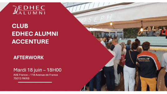  Afterwork  - Lancement Club EDHEC ALUMNI ACCENTURE