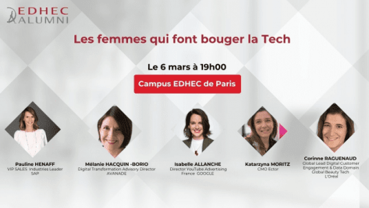 Campus EDHEC Paris | Les femmes qui font bouger la Tech