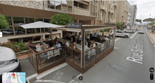 Lunch networking Monaco @restaurant La Bionda