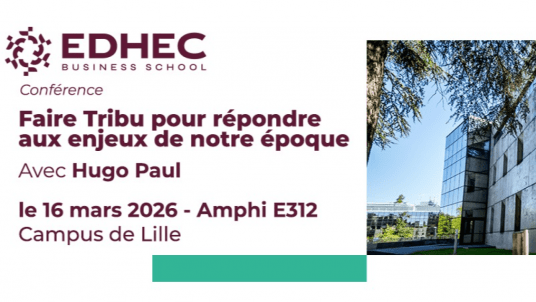 CONFÉRENCE "FAIRE TRIBU POUR RÉPONDRE AUX ENJEUX DE NOTRE ÉPOQUE"