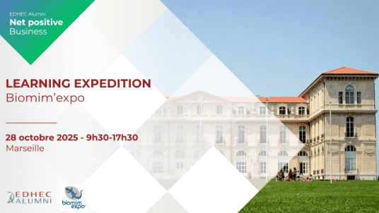 Learning Expedition au Salon Biomimexpo au Palais du Pharo
