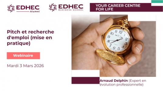 Carrière - Webinaire "Pitch et recherche d'emploi" (mise en pratique)