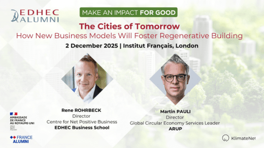 The Cities of Tomorrow: How New Business Models Will Foster Regenerative Building  