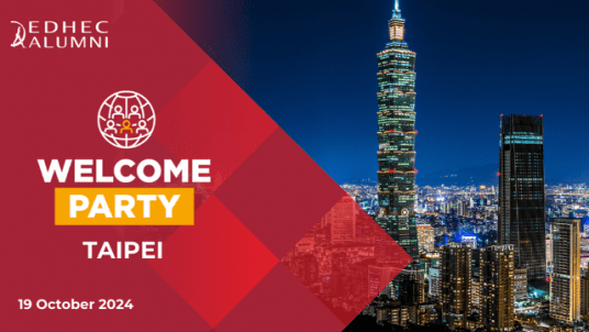 WELCOME PARTY TAIPEI - networking drinks with EDHEC Senior International Recruitment Manager