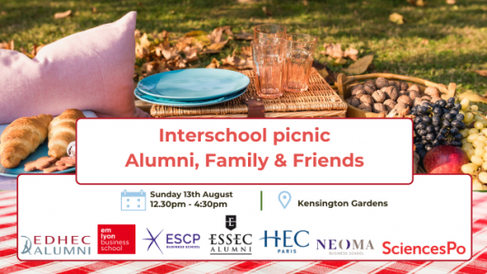 Interschool Alumni Picnic in Kensington Gardens