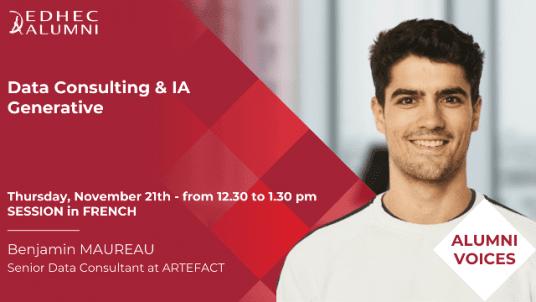 ALUMNI VOICES - Data Consulting & IA Generative avec Benjamin MAUREAU - ARTEFACT