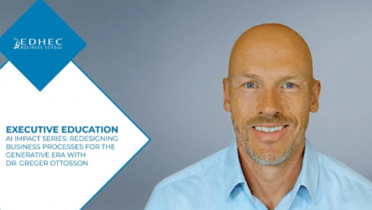 AI Impact Series: Redesigning Business Processes for the Generative Era with Dr. Greger Ottosson