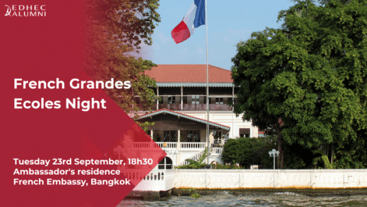 SAVE THE DATE  : French Grandes Ecoles Night at the France Ambassador Residence