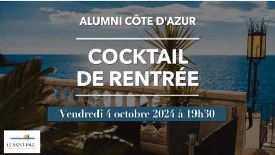 Cocktail de rentrée - Inter Grandes Écoles - Côte d'Azur 