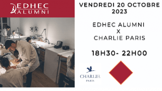 EDHEC Watch Club x Charlie Paris : Afterwork des horlogers 