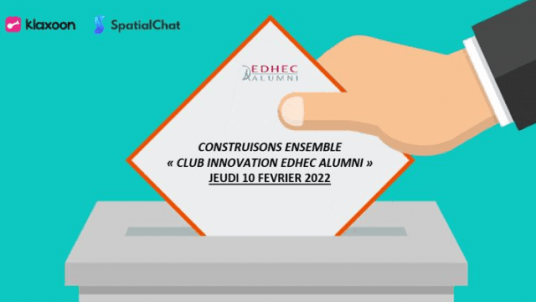 Venez co-construire le futur du Club Innovation EDHEC Alumni !