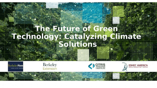 PANEL: The Future of Green Technology: Catalyzing Climate Solutions