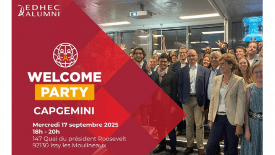 Invitation à la Welcome Party /Kick off Core team EDHEC - CAPGEMINI