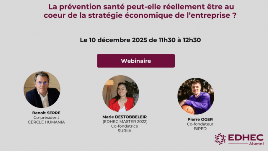  Webinaire Santé & Performance RH |La prévention santé peut-elle réellement être au coeur de la stratégie économique de l’entreprise ?