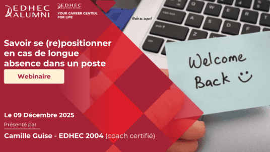 ANNULE Carrière - Atelier "Savoir se (re)positionner en cas de longue absence dans un poste"