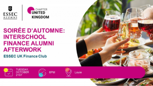 Interschool Finance Alumni Afterwork, organised by ESSEC UK Finance Club