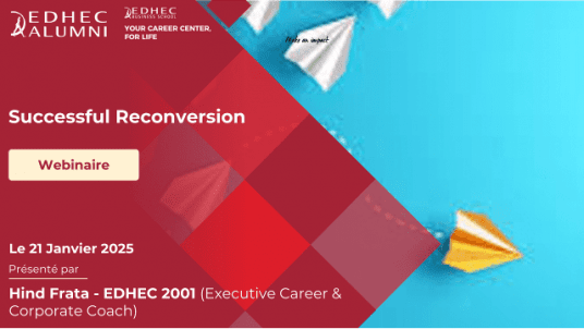 Carrière - Masterclass "Successful Reconversion – Strategies for Effective Career Change and Transition "