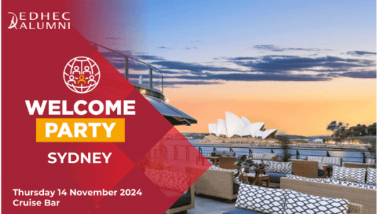 Set Sail with EDHEC Alumni: Sydney Welcome Party!