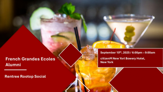Rentrée Rooftop Social: New York French Grandes Ecoles Alumni