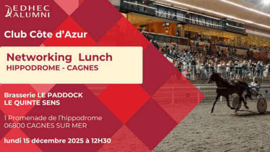 Lunch Networking au cœur de l’Hippodrome de la Côte d’Azur