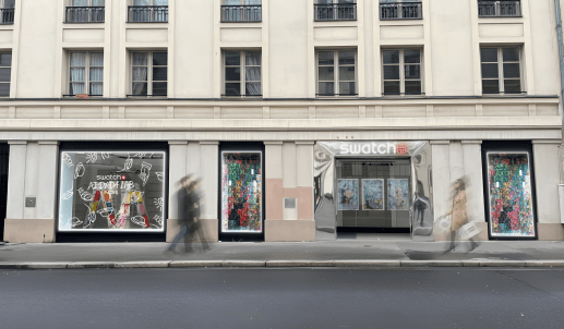 Découverte de la galerie d'art Swatch et petit-déjeuner horloger