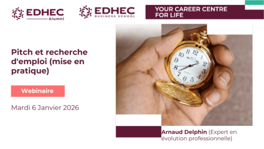 Carrière - Webinaire "Pitch et recherche d'emploi" (mise en pratique)
