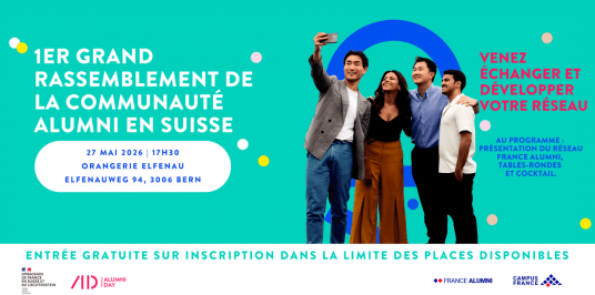 SAVE THE DATE ! - Célébrons les alumni de l'enseignement supérieur français en Suisse | Berne, 27 mai 2026
