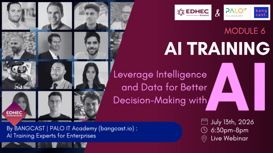 “AI & Marketing” by Bangcast : Module 6/6: Leverage Intelligence and Data for Better Decision-Making with AI