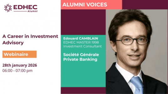 ALUMNI VOICES - A Career in Investment Advisory at Société Générale with Edouard CAMBLAIN - English session