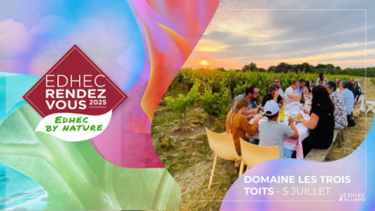 EDHEC Rendez-vous 2025 : Visite du Domaine des 3 Toits, Dégustation et pique-nique convivial avec les conjoints et familles