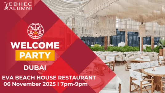 Welcome Party EDHEC UAE at Eva Beach Club