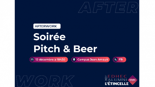 Soirée "Pitch & Beer" avec EDHEC Entrepreneurs