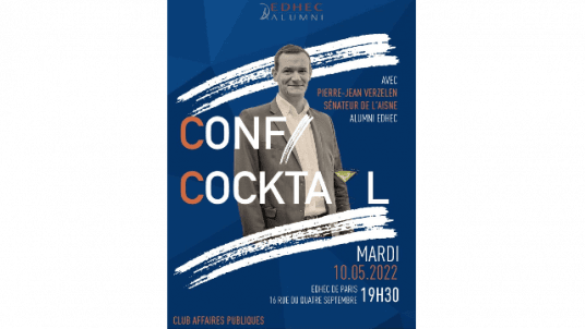 « Rencontre inspirationnelle - Conférence & Cocktail en présence du Sénateur de l’Aisne – Pierre-Jean Verzelen