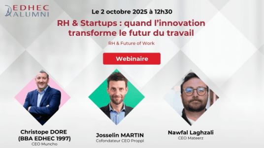 Club RH & Future of Work | Webinaire | RH & Startups : quand l’innovation transforme le futur du travail