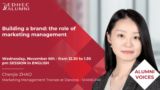 ALUMNI VOICES - Building a brand: the role of marketing management with Chenjie ZHAO