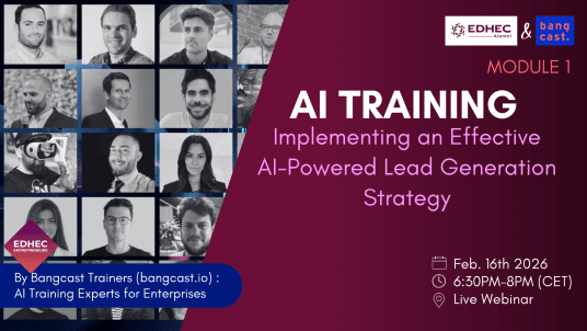 “AI & Marketing” by Bangcast : Implementing an Effective AI-Powered Lead Generation Strategy