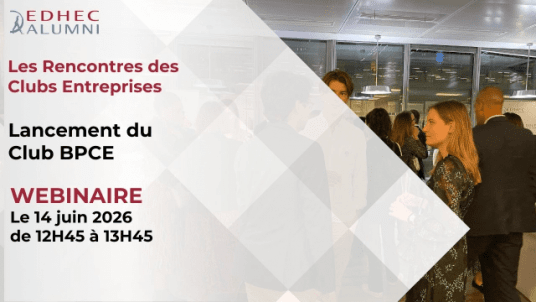 Invitation - Lancement du Club  EDHEC Alumni x BPCE 