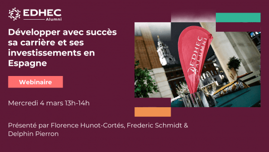 Webinaire : “Développer avec succès sa carrière et ses investissements en Espagne”