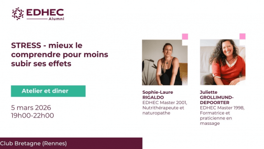 Atelier + dîner  "STRESS - mieux le comprendre pour moins subir ses effets"