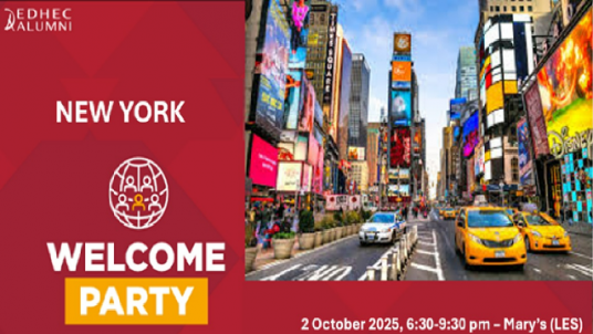 EDHEC Alumni Welcome Party – New York