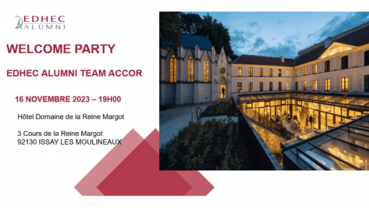 Welcome Party - EDHEC ALUMNI TEAM ACCOR